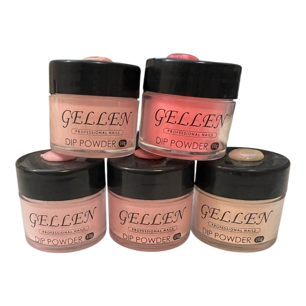 Gellen Professional Nails Dip Powder Set - Pinks